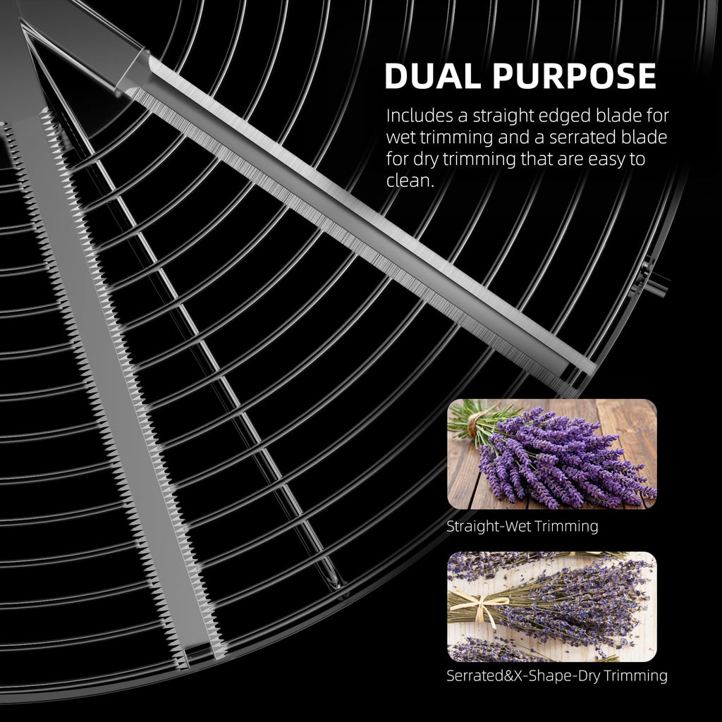 Spider Farmer 13" Bud Leaf Bowl Trimmer with Stainless Steel Blades