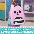 Gabby's Dollhouse, Gabby Girl On-The-Go Travel Set, Pretend Play Travel Toys, Toy Passport, Toy Phone and Compass Charm, Kids Toys for Girls & Boys 3+