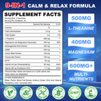 GlaGmrry 90 Count | L Theanine Gummies, L Theanine Supplement for Adults & Kids, w/Ashwagandha, Magnesium, GABA & 5-HTP, Sugar Free Liposomal Formula for Calm Relax zzZ M♡♡d & Focus, Vegan