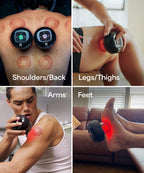REVO The Original 4-in-1 Smart Cupping Massager with LED Light, Heat, Dynamic Suction & Vibration Massage, Portable Cordless Rechargeable Cupping Device for Body- 1 Pack