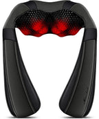 Mirakel Shiatsu Neck & Back Massager with Heat for Pain Relief Deep Tissue