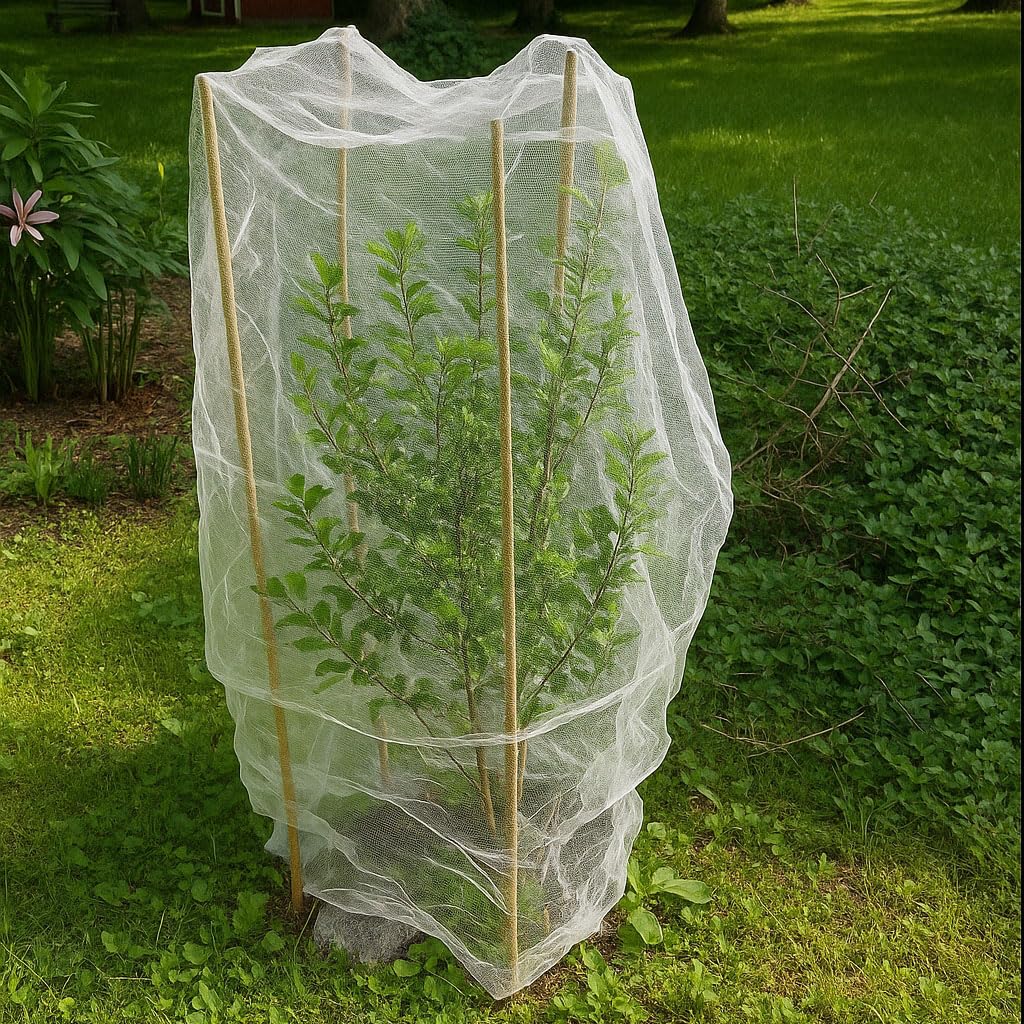 Fruit Tree Protection Bags 4.5x6 FT | Pack of 4 Garden & Insect Netting