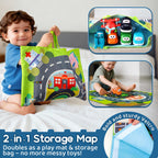 6PCS Big Truck Toy Set with Playmat