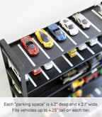 Yamazaki Home Tower Train Storage Display | Hotwheels Model Car Display | Kids Toy Storage - Steel