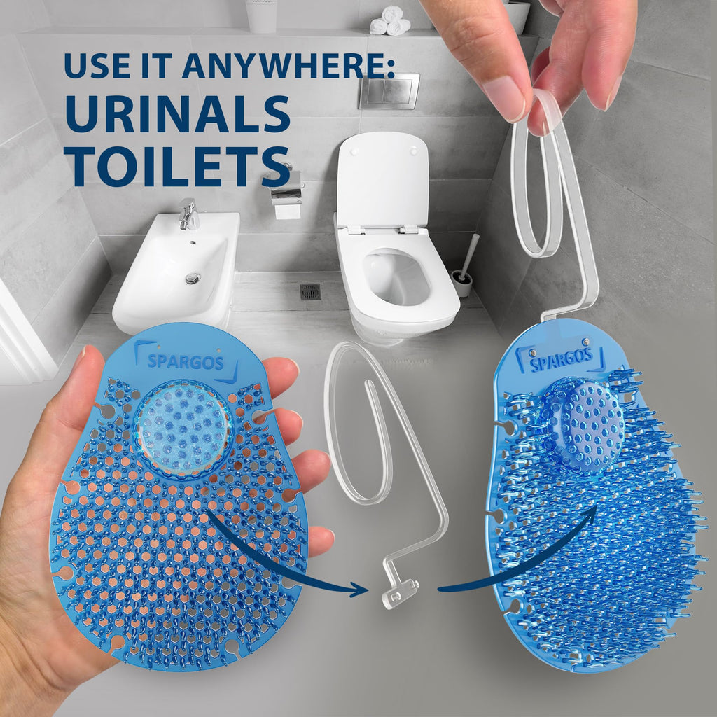 Spargos Rim Hanger Toilet Bowl Cleaner, 12 Pack Ocean Breeze