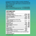 Alkaline for Life Alkalizing Minerals+, 19-Nutrient Multi-Mineral Supplement with Calcium, Magnesium, D3 & K2, Bone Support Formula, Gluten-Free, Binder-Free, 240 Tabsules