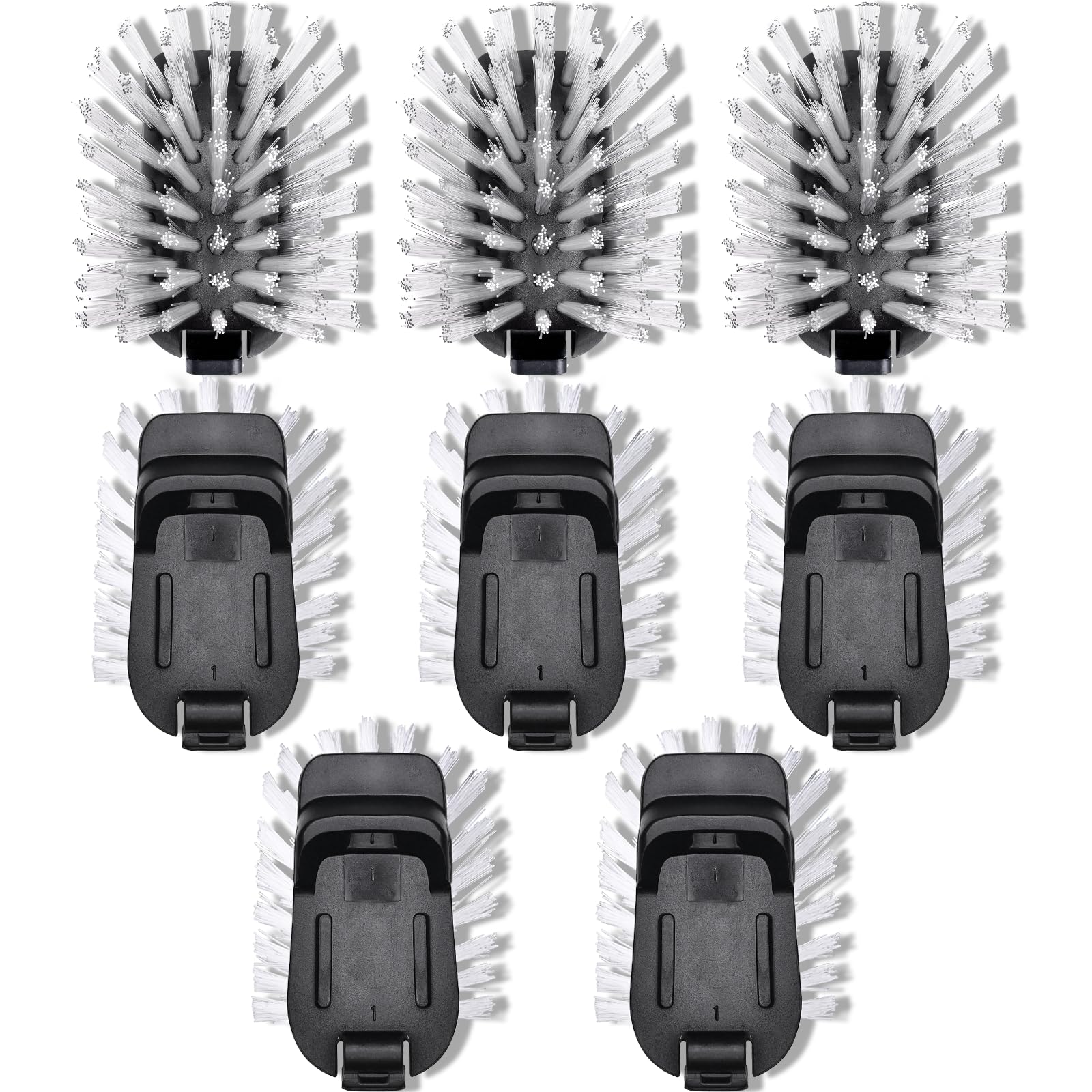 Brush Refill for OXO Steel Dish Brush - 8 Pack Dish Brush Cleaning Replacement Head