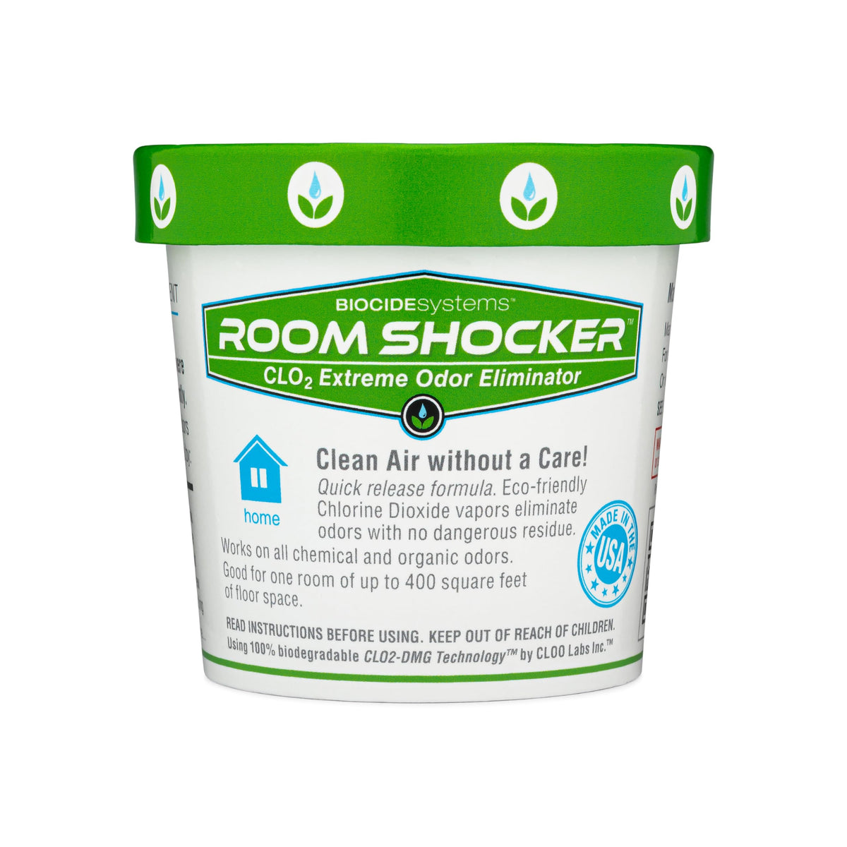 Shocker Room Biocide Systems Room Shocker Strong Odor Eliminator for Home & Office ...
