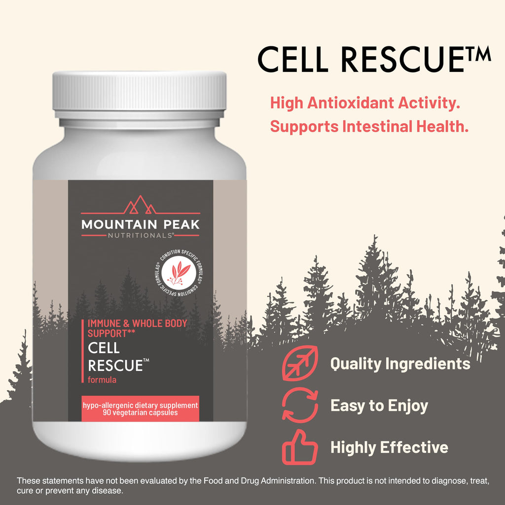 Mountain Peak Nutritionals Cell Rescue Turmeric Ginger Bromelain 90ct