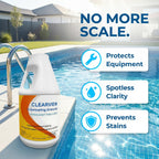 ClearView Calcium-Free Chlorine Granules 10 Lbs, 99% Dichlor Pool Shock Fast-Dissolving Stabilized Sanitizer for Swimming Pools, Spas & Hot Tubs