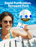 SUMMERBUDDY Pool Phosphate Remover,Advanced Phosphate Removal Pool Formula-Perfect for Swimming Pool Treatment to Make Your Pool Phosphate Free