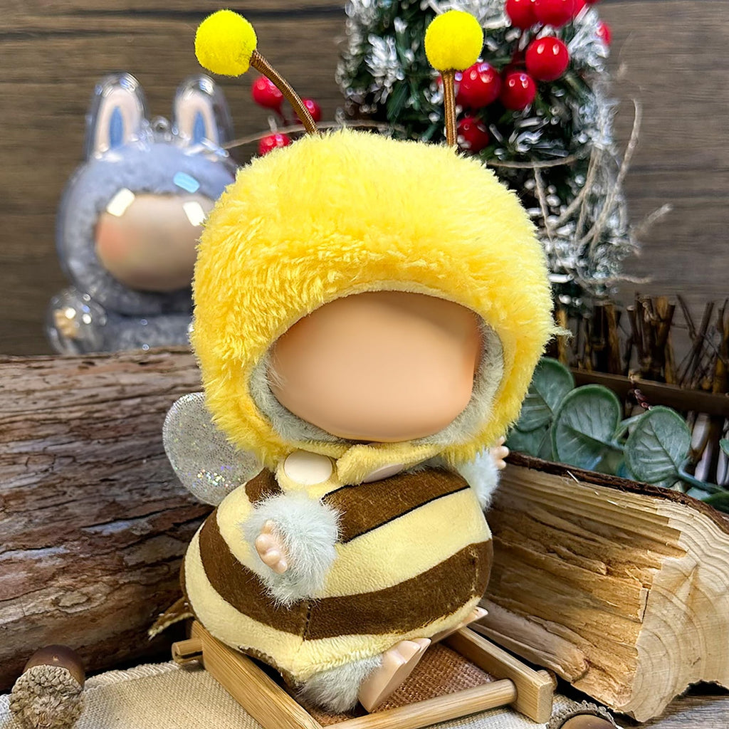 GerdfeiTawtab Clothes Fit for 17CM Doll, Fashion Doll Clothes Outfit Set Cute Theme Designer Toys Dress Accessories for Collector Fans Display (Bee)