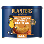 Planters Cashews Honey Roasted Whole, 8.25 oz/ 233 g
