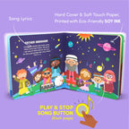 Bible Stories Christian Sound Books for Kids - 6 Bible Songs - Christening, Baptism Gifts for Boys and Girls - Religious Toys, Interactive Music Books for Toddlers - Baby Dedication