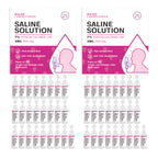 BASE LABORATORIES 7% Saline Solution for Nebulizer Machine | Saline Solution for Inhalation & Nasal Irrigation | High 7% Concentration l (25 x 2) 50 Vials 5ml Unit Dose