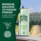 Maison Perrier Forever Lime Sparkling Water, 0 Calories, 24 Pack