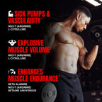 ProSupps Mr. Hyde Max Pump Pre Workout Powder - Stim-Free Preworkout Supports Blood Flow, Muscle Volume & Endurance - Caffeine-Free Nitric Oxide Gym & Fitness Supplements (Blue Razz, 20 Servings)