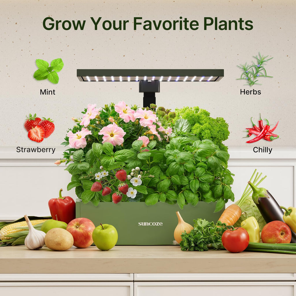 SUNCOZE 160pcs Hydroponic Pods, Accessories Compatible Hydroponics Systems