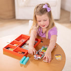 Melissa & Doug Disney Princess Moana Magnetic Dress-Up Wooden Doll Pretend Play Set (30+ pcs)