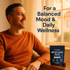 TRUEHEALTHIC Methylene Blue Gummies - 99.9% Pure, 5mg per Gummy, Supports Sustained Energy, Mental Clarity, Reduces Brain Fog & Improves Focus, Mood Enhancement - 30 Gummies (1)