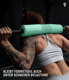 Gymreapers Barbell Squat Pad - Protective Bridge Pad For Hip Thrust, Squats, Lunges - Hip Support, Neck Protection For Bar (Mint)