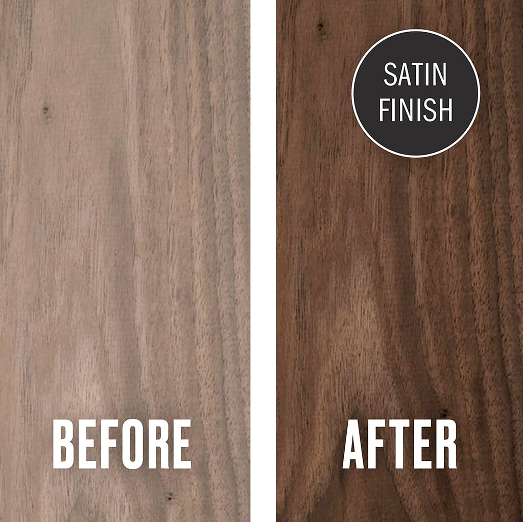 Walrus Oil - Polymerized Tung Oil. 100% Natural, VOC-Free, Heat Bodied, Fast Curing Wood Sealer and Finish. Food-Contact Safe, 16oz Can
