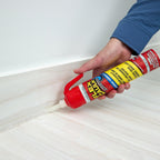 Flex Caulk, Silicone, Waterproof & Weatherproof Sealant, Strong, Indoor, Outdoor, Bath, Kitchen, Shower, Sink, Window, Baseboards, Door, RV, Roof, Wood, Glass, Tile, Marine, Clear, 6.5 oz, 1-Pack