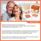 mastermedi Zinc Oxide Eugenol Cement Dental Care Kit Glue For Crowns & Bridges Filling