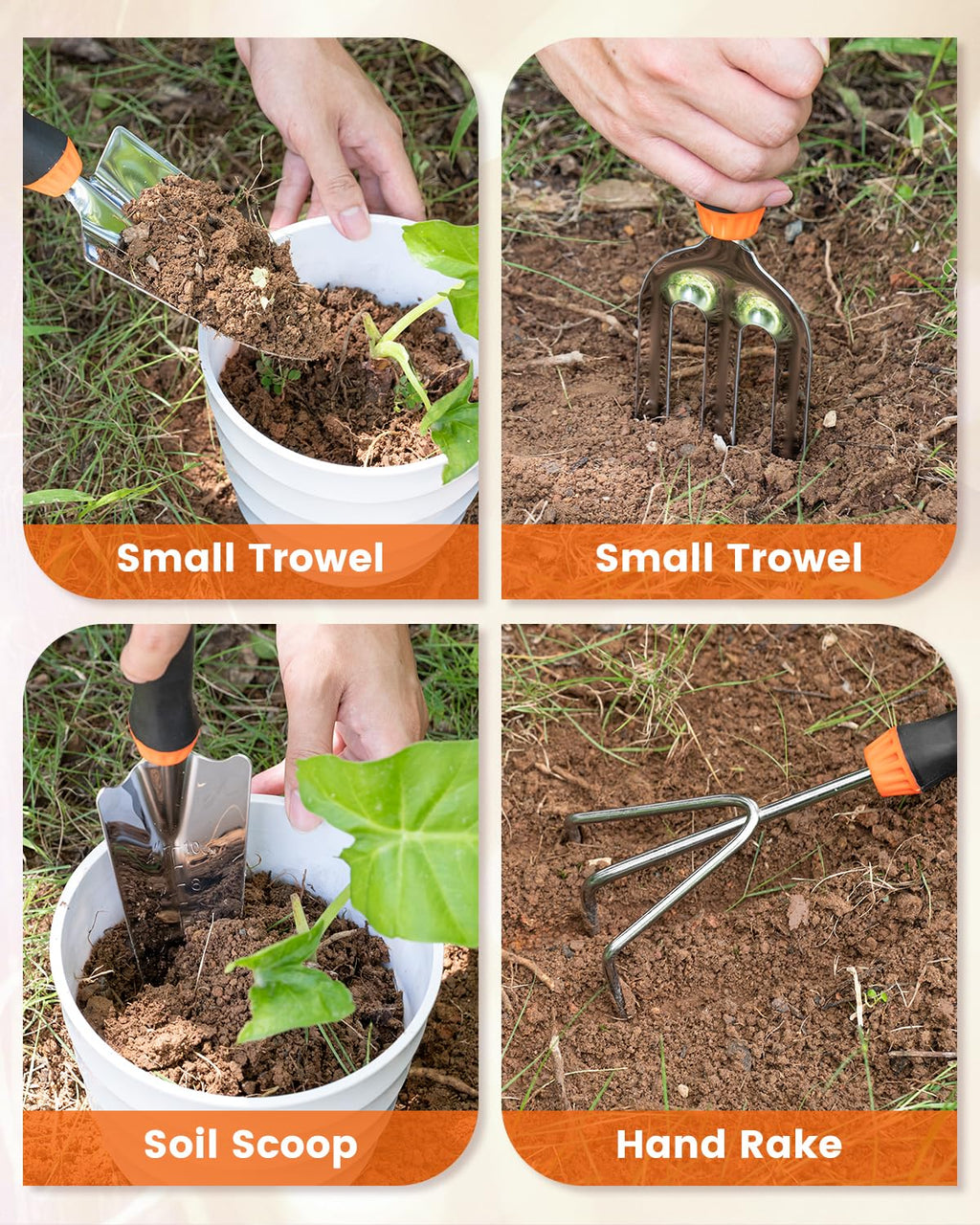 LANNIU 7-Piece Gardening Tools Set