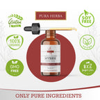 Pura Herba Organic Myrrh Liquid Extract - Alcohol-Free Tincture Drops | Non-GMO, Vegan, Gluten-Free Herbal Supplement | 2 Fl Oz | Made in USA