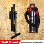 Shop-Vac 6 Gallon 4.0 Peak HP Wet/Dry Vacuum, Wall Mountable Shop Vacuum