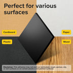 Pre-Cut Adhesive Magnetic Tape Squares, 0.8"x0.08" (20x2mm), 36 pcs