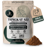 Jungle Powders Tongkat Ali for Men Powder 200:1 Extract 282 Servings 5 Ounce Bag Eurycoma Longifolia Powder Supplement Tonkat-Ali Pure Longjack Root Traditional Mens Health Support for Drive Passion