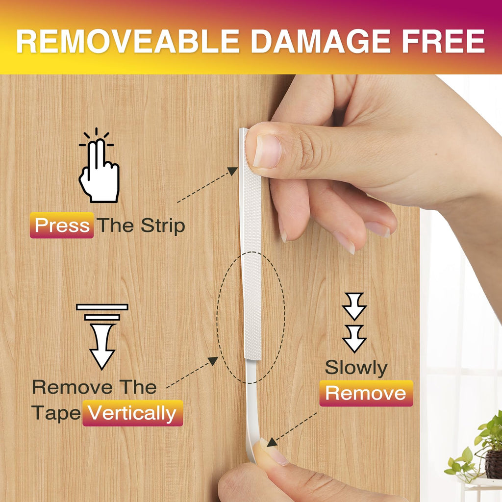 Summerbrite Picture Hanging Strips Heavy Duty XL 25 Pairs