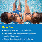 In The Swim pH Increaser for Pools - Granular 100% Sodium Carbonate (Soda Ash) to Raise pH Up - 10 Pounds