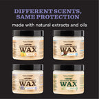 CLARK'S Cutting Board Wax - 2-in-1 Wood Butter & Food Grade Mineral Oil with Beeswax – Butcher Block Conditioner for Cutting Boards – Lavender & Rosemary Essential Oil Scent – Made in USA, 6oz