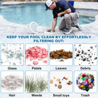 SPX1082CA Pool Skimmer Basket & SPX1082D Basket Support Ring Replacement for Hayward Swimming Pool Skimmer & Aladdin B-152 Skimmer SP1082 SP1083 SP1084 1085 1086 SP1075 1075T 1076 1077 Skimmers Basket