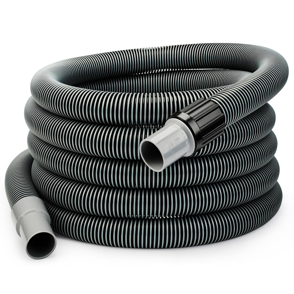 Sepetrel Manual Pool Vacuum Hose 1-1/2" x 40 ft, Kink-Free Swivel Cuff Heavy Duty Spiral Wound Pool Cleaner Hose for Inground & Above Ground Pools, Skimmer,Not for Automatic Cleaners