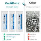 30Pack 1ml Luer Lock Syringe Without Needle - 1cc Plastic Syringes Individually Sterile Sealed with Tip Caps, No Needles ( 30Pack 1 ml )