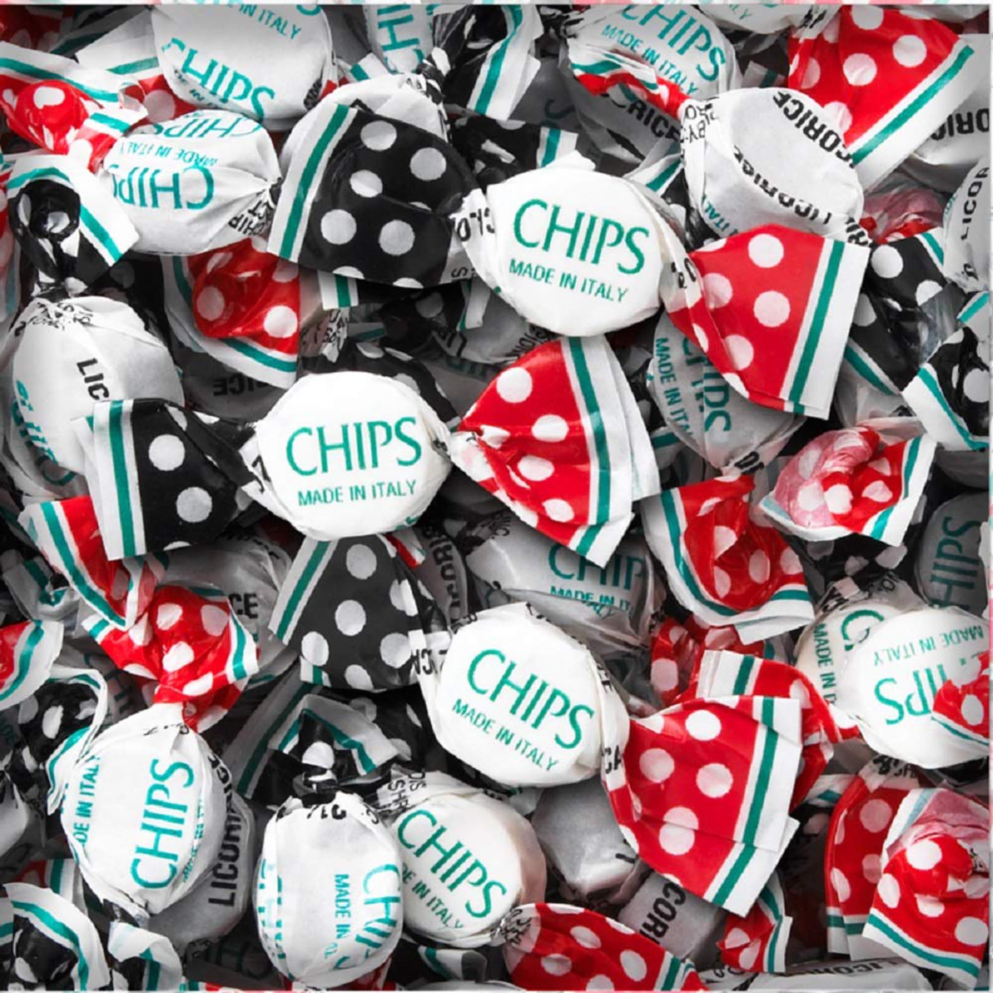 Chipurnoi Chips Licorice Jujubes 2Lb Bulk Bag