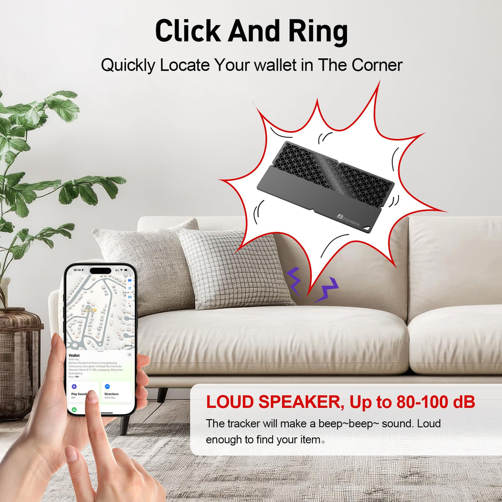 2026 Apple MFi Certified Wallet Tracker Smart Card for Find My