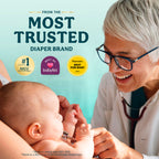 Swaddlers Diapers, Size 4 (15-34 lbs), 120 Count, Fragrance Free, Hypoallergenic, Absorbent, Pediatrician Recommended, Skin Safe