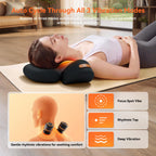 3 in-1 Cordless Neck Massager Pillow with Heat, Vibration & Traction