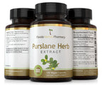 Florida Herbal Pharmacy, Purslane Herb Extract Supplement Capsules 10:1 (120 Capsules)