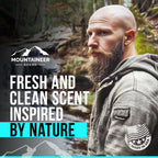 Mountaineer Brand Bald Head Care Gifts For Bald Men | All Natural 4 Step Daily Skin Care for Healthy Scalp & Face | Exfoliate Scrub | Cleanse Wash | Shine Away PH Balance | Protect Moisturizing Balm