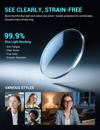 TIJN Olisa Blue Light Blocking Glasses for Women Men,Oval Small Frame Bluelight Glasses for Gaming/Computer/Screen,Tortoise