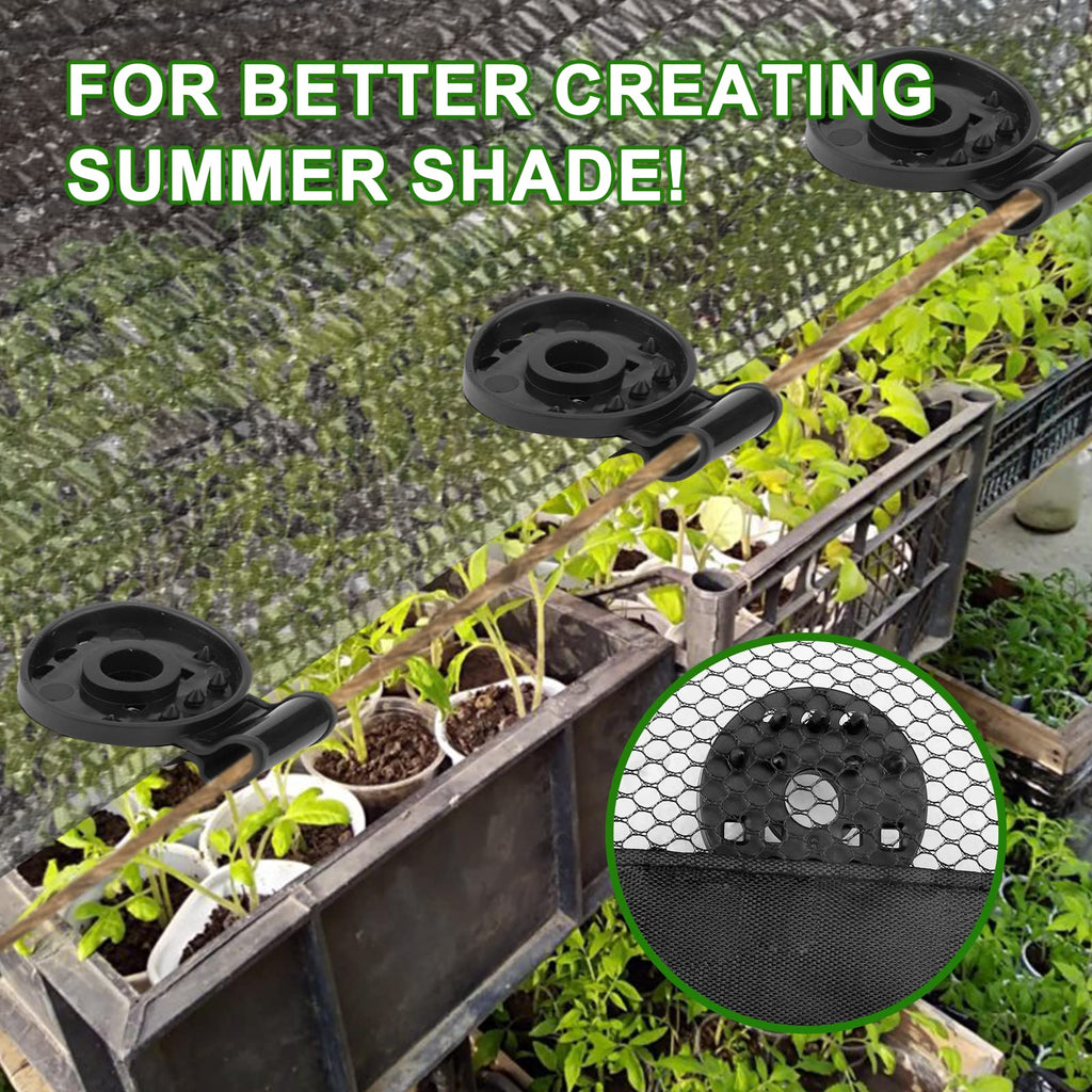 100PCS Shade Cloth Clips, Shade Cloth Plastic Clips