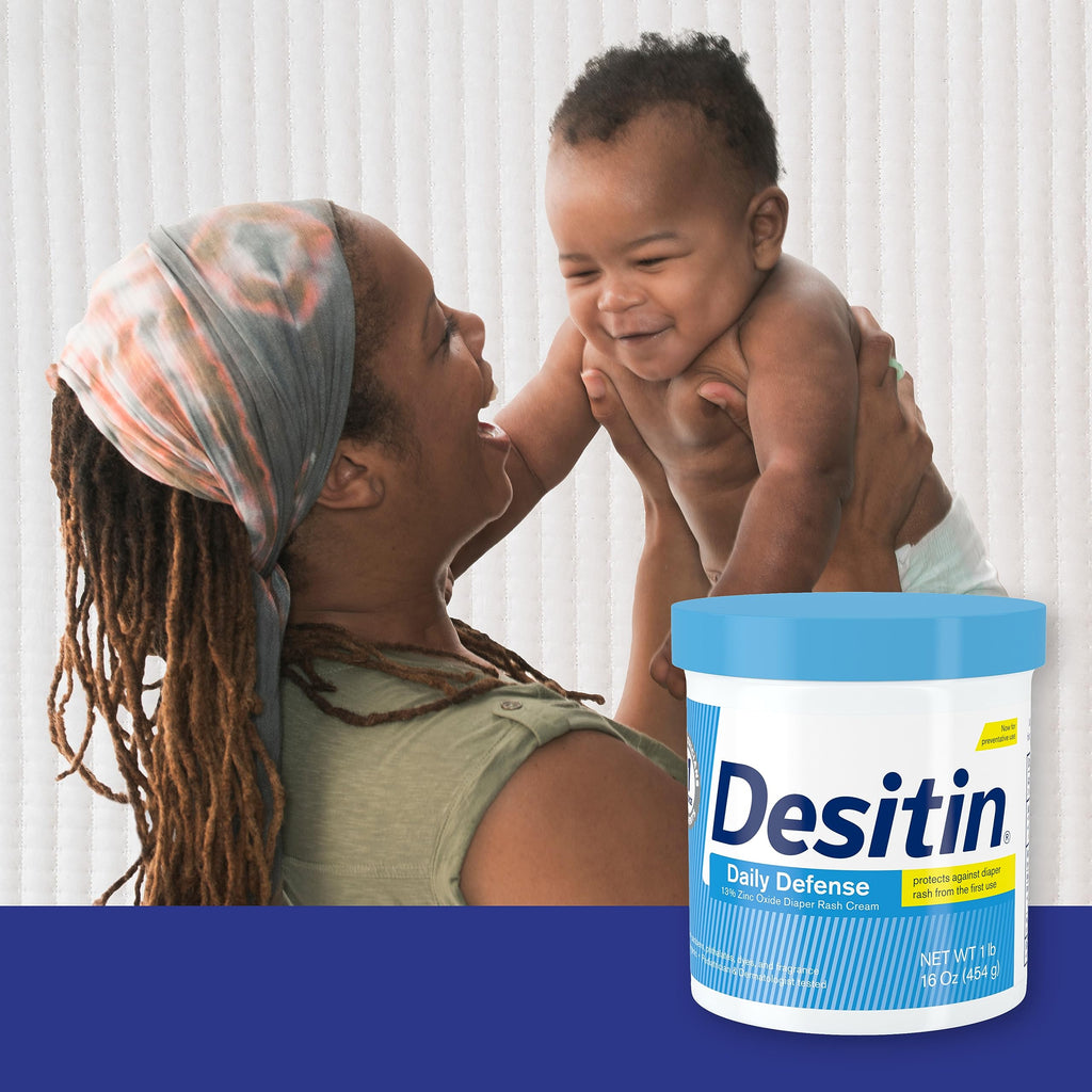 Desitin Daily Defense Diaper Rash Cream, 13% Zinc Oxide, 16 oz