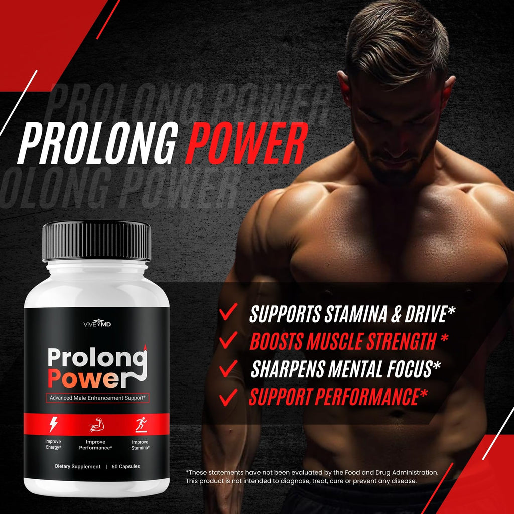 Prolong Power Pills, Prolong Power Supplement Capsules, ProlongPower Capsules, Prolong Power Advanced Formula, Prolong Power All-Natural Support Formula, ProlongPower Pills Reviews (60 Capsules)