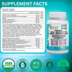 NAC-n-acetyl cysteine- Quercetin Zinc Bromelain Supplement | Extra Strength with Vit C, D3, Apple Cider Vinegar, Elderberry, Hawthorn Berry, Turmeric | Immune Support|120 Vegan Capsules | USDA Organic